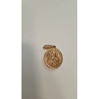 Amuleta din aur proba 585*  3.87 gr