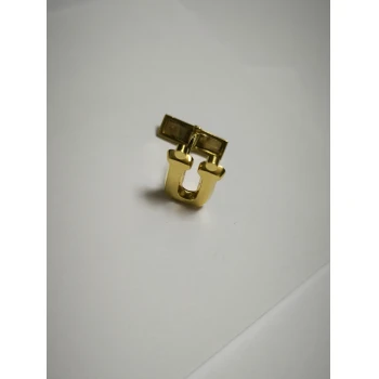 Buton litera "U" din Aur Proba 750* 5.93 gr