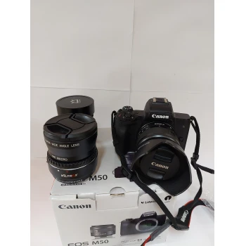 Canon EOS M50 +EF-M 15-45 IS STM Black