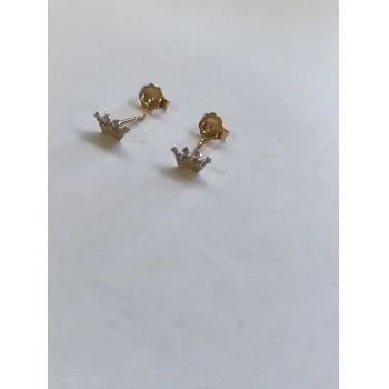 Cercei din aur proba 585* 0.69 gr