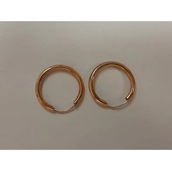 Cercei din aur proba 585* 0,81 gr