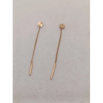 Cercei din aur Proba 585 0.74 gr
