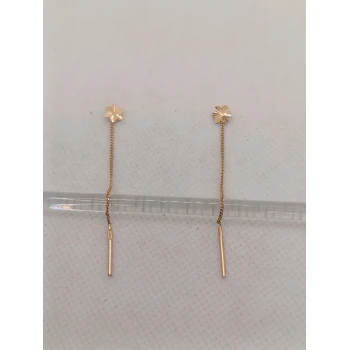 Cercei din aur Proba 585 0.74 gr