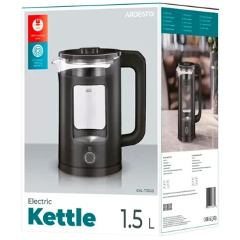 Fierbător electric Ardesto EKL-T31GB, Black