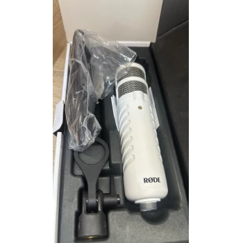 Microfon Podcaster  Rode White