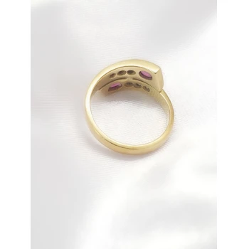 Inel din Aur cu Diamante Proba 750* 6.30 gr