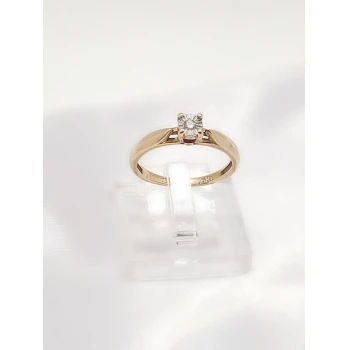 Inel din Aur cu Diamant Proba 585* 1.84gr.