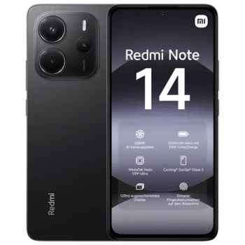 Xiaomi Redmi Note 14 4G 6/128GB Black