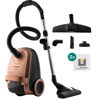 Aspirator Gorenje VCE22G6HCO, Black/Gold