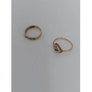 Inele din aur proba 585 5.18 gr