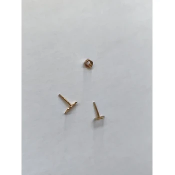 Cercei din aur proba 585* 0.70 gr