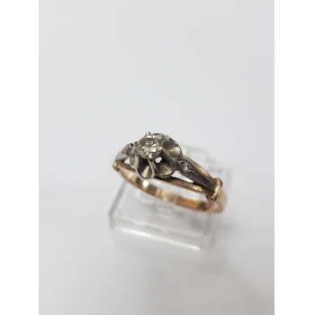 Inel din Aur Proba cu Diamant 585* 3.73 gr