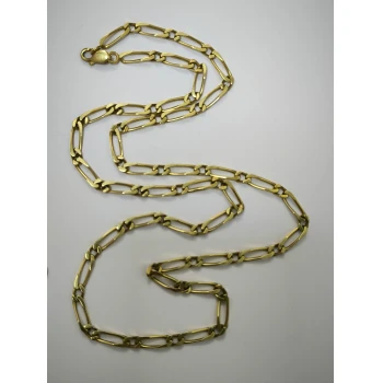 Set bratara si lant din aur proba 750 20.14Gr