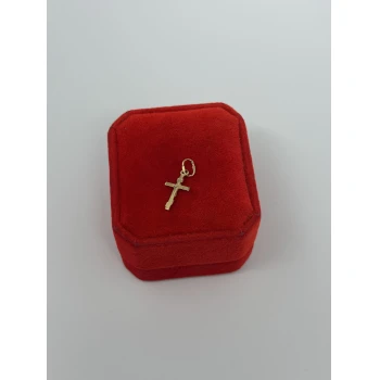 Cruce din aur proba 585*  0.39gr