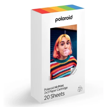 Imprimanta foto Polaroid Photo Printer Hi-Print 2x3 Gen 2 E-box + Paper Cartridge 40 sheets White
