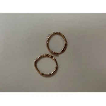 Cercei din aur proba 585 0.58 gr