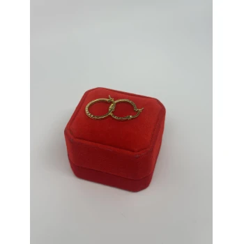Cerceii din aur proba 750 1.65gr