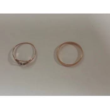 Set din aur proba 585* 2.98 gr