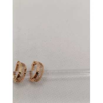 Cercei din aur proba 585* 2.78 gr