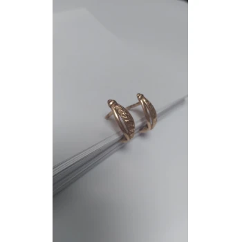 cercei din aur proba 585* 2.46 gr