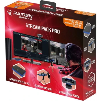 Kit Complet pentru gaming Raiden Stream pack Pro