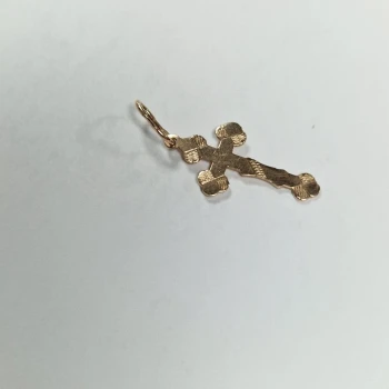 cruce din aur proba 585* 0.73 gr
