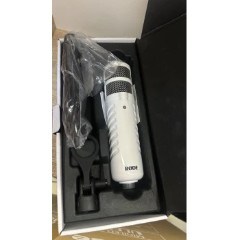 Microfon Podcaster  Rode White