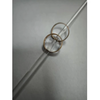 Verighete din aur proba 585* 2,13 gr și  2,02 gr