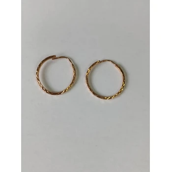 Cercei din aur proba 585* 1.15gr