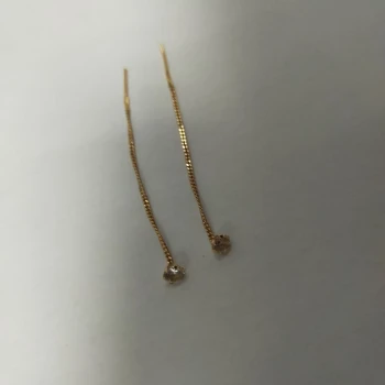 Cercei din aur proba 585* 0,76 gr