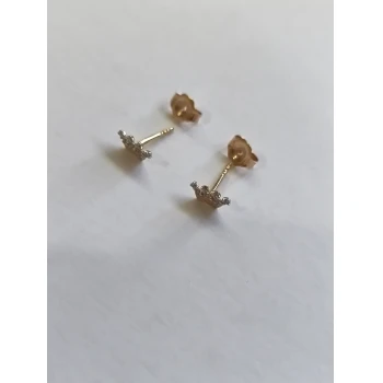 Cercei din aur proba 585* 0.69 gr