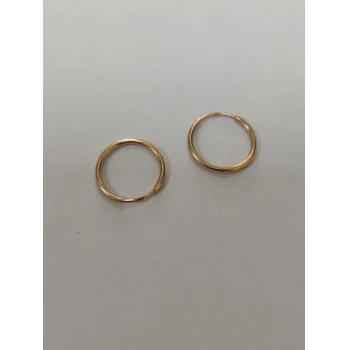 Cercei din aur proba 585 0.58 gr