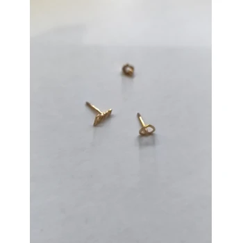 Cercei din aur proba 585* 0.70 gr