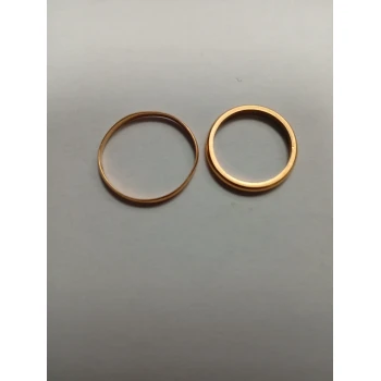 Inele din aur proba 750* 4.77 gr