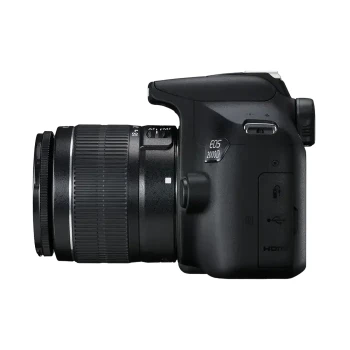 Aparat foto DSLR Canon EOS 2000D & EF-S 18-55mm f/3.5-5.6 DC III KIT, Black