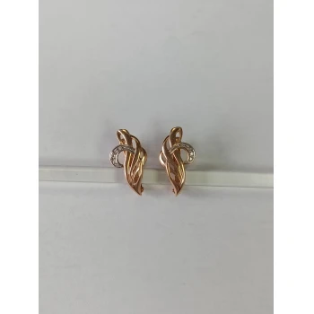 Cercei din aur proba 585* 3.04gr