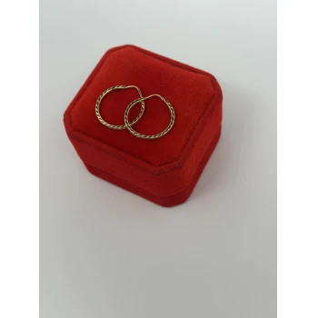 Cerceii din aur proba 585 1.28 gr