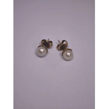 Cercei din aur proba 750* 4,18gr