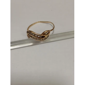 Inel din aur proba 585* 1.74 gr
