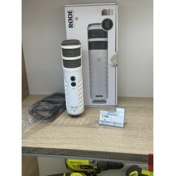 Microfon Podcaster  Rode White