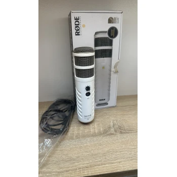 Microfon Podcaster  Rode White