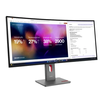 Monitor Lenovo P40WD-40, Black