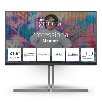 Monitor Aoc Nano U32U3CV Graphic Pro, Black