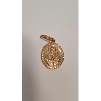Amuleta din aur proba 585*  3.87 gr