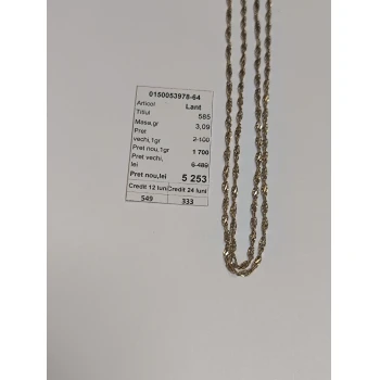 Pandativ din aur 585* 1.84 gr