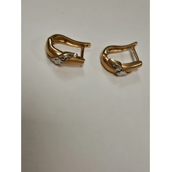 Cercei din aur proba 585 3.67 gr
