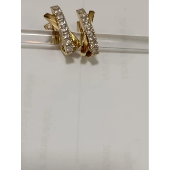 Cercei din aur proba 585* 4,04 gr