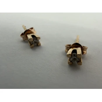 Cercei Din Aur Proba 585 0,82 Gr