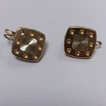Cercei din aur proba 585 2,92 gr
