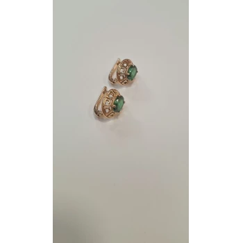 Cercei din aur proba 585 4.88 gr